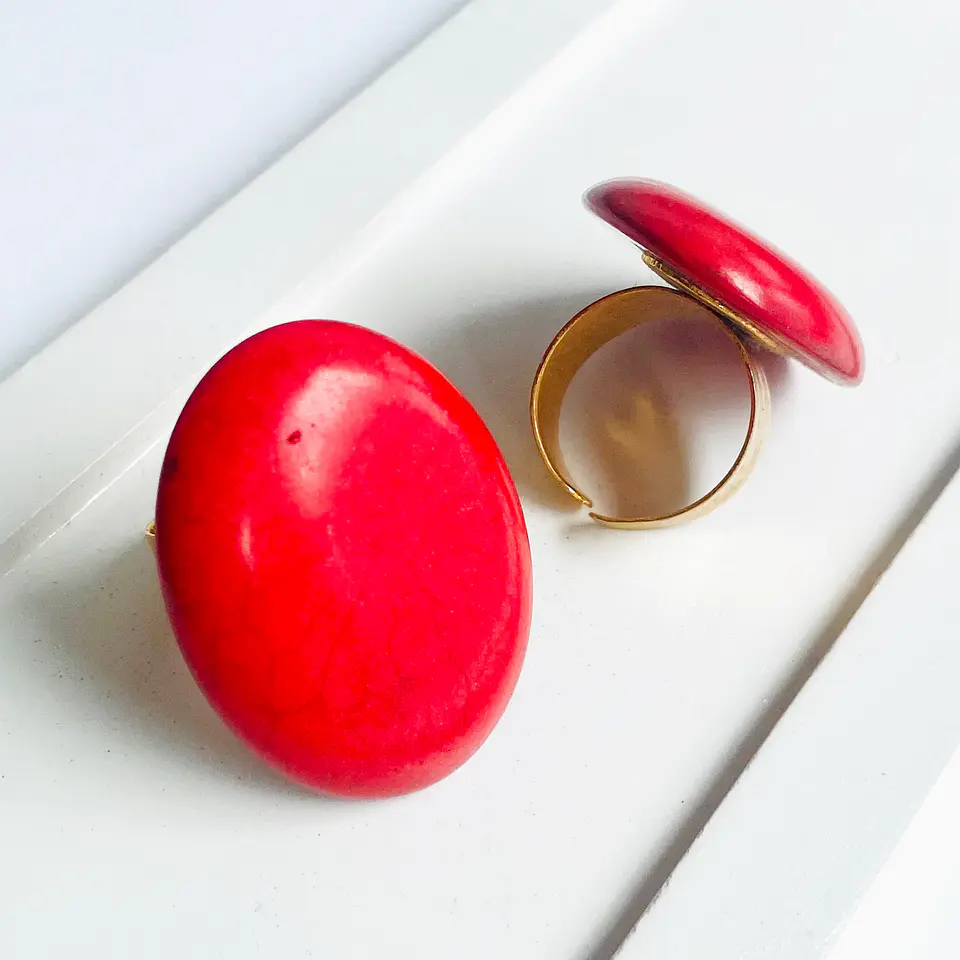 ANILLO ✦ PIEDRA FÓSIL 1
