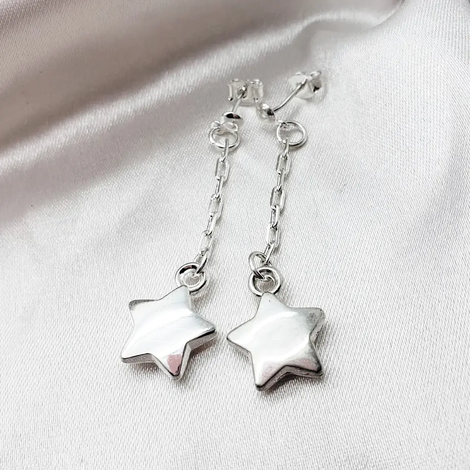 ARETE ✦ ESTRELLA GORDA LISA  1