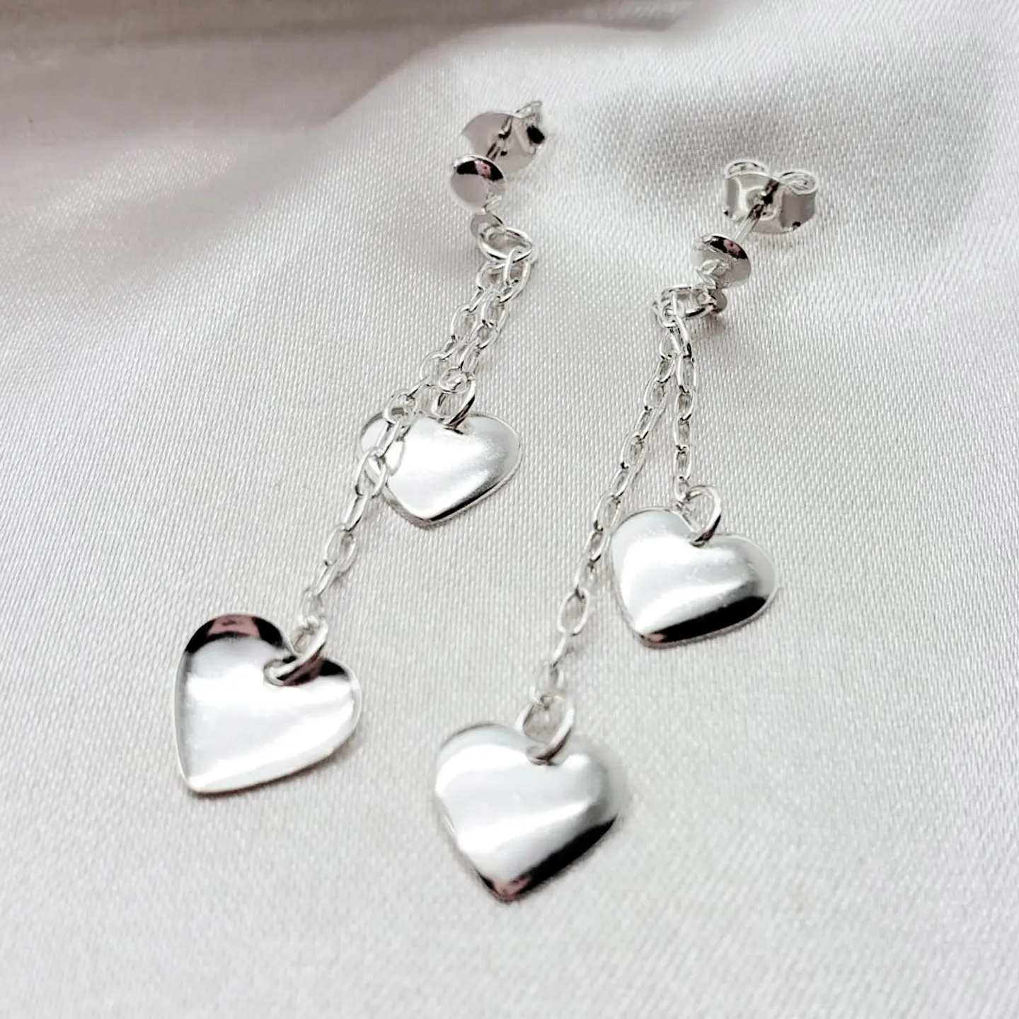 ARETE ✦ LARGO CON CORAZÓN LISO  1