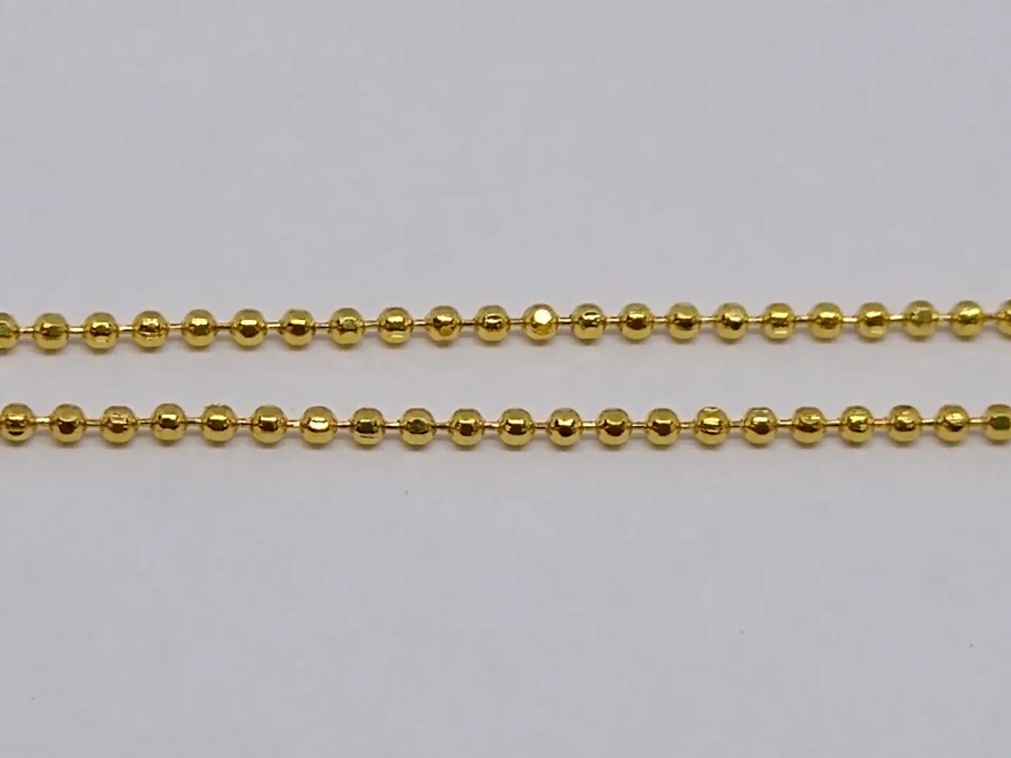 CADENA 1 MM BAÑO DE ORO MFBB-MT                           1