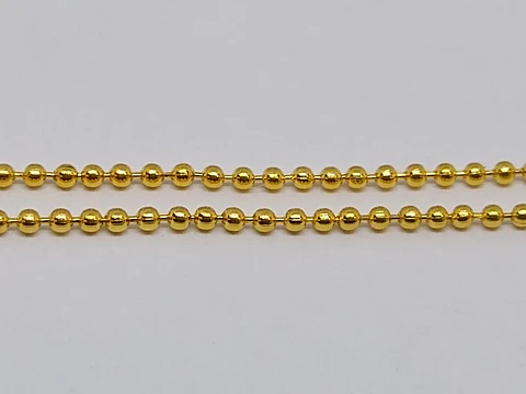 CADENA 1.5MM BAÑO DE ORO XLBB-45                                    