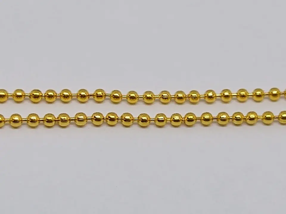 CADENA 1.5MM BAÑO DE ORO XLBB-45                                     1