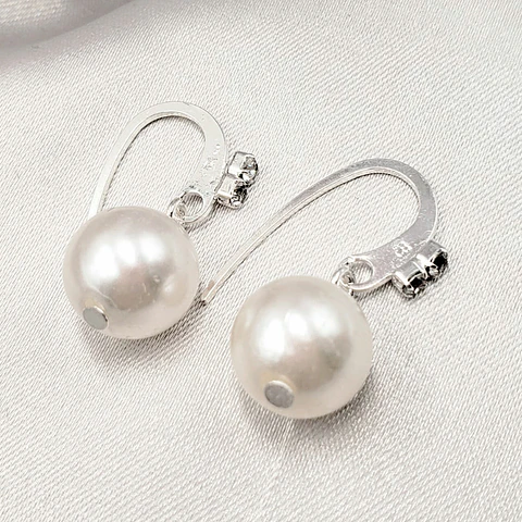 ARETE ✦ GANCHO PESCADOR CON PERLA 