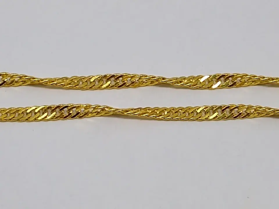 CADENA BAÑO DE ORO L-5052-45              1