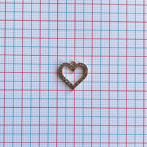 DIJE CORAZÓN CON CIRCONES MY-48