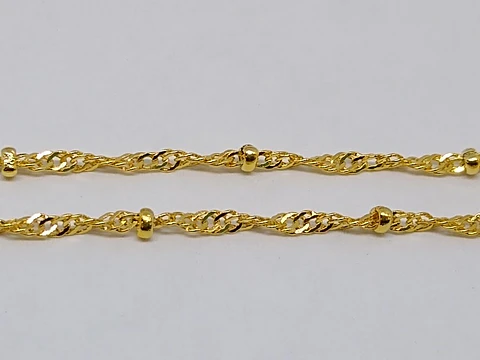 CADENA  BAÑO DE ORO M-5052B                                     