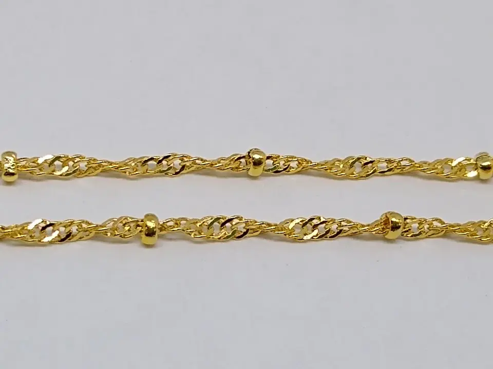 CADENA  BAÑO DE ORO M-5052B                                      1