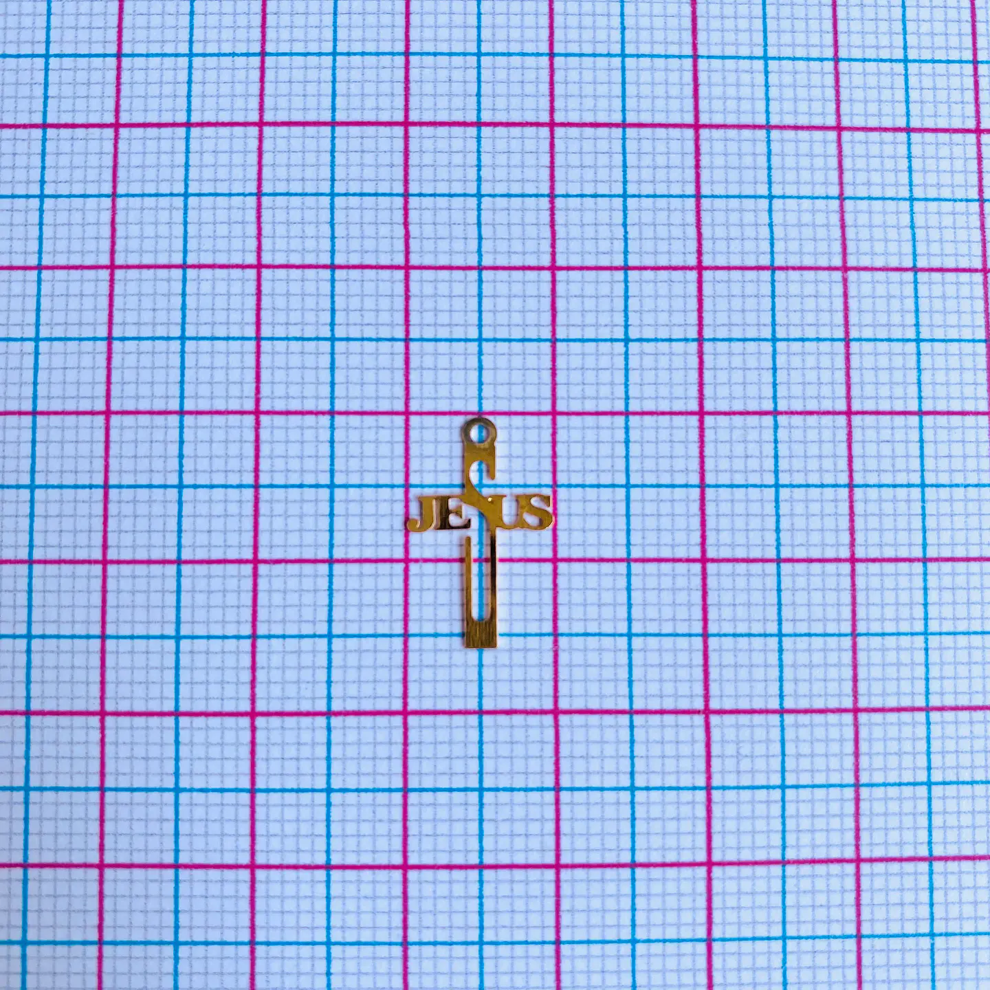 MINI DIJE CRUZ JESÚS SN-8254-G 2