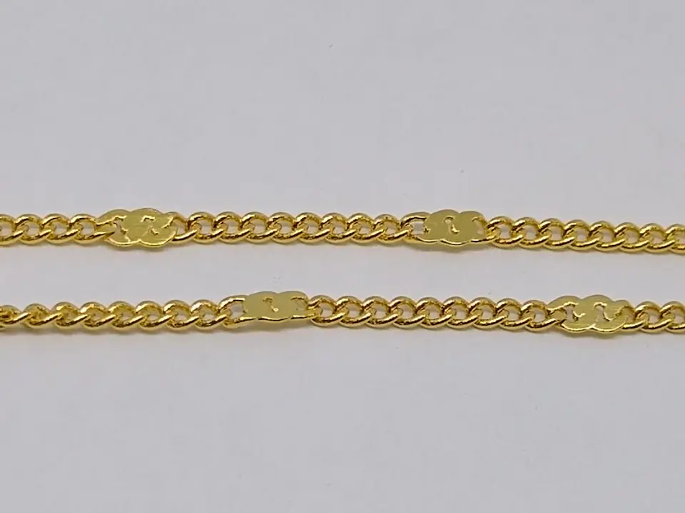 CADENA 1.5MM BAÑO DE ORO M-2337-50                                                              1