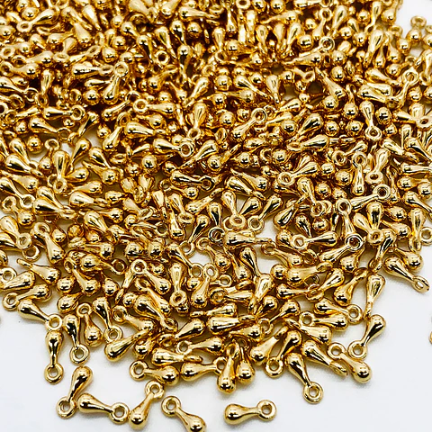 DIJE ✦ GOTA BAÑO DE ORO        