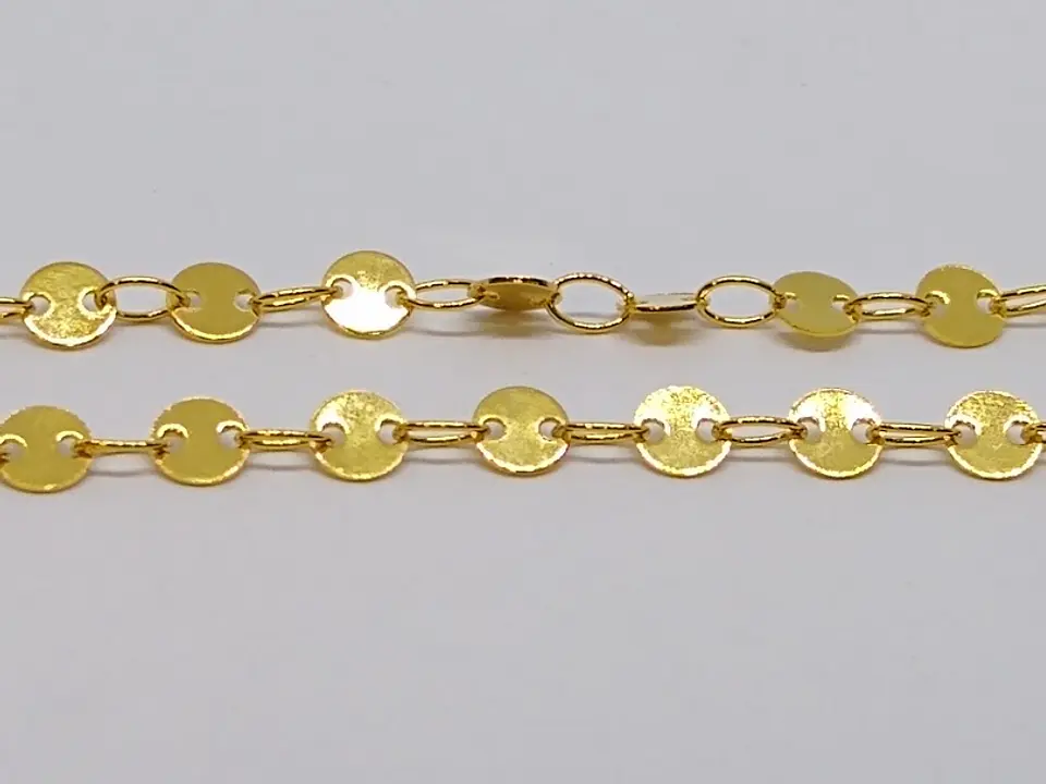 CADENA BOLITA BAÑO DE ORO MK-23-MT                      1