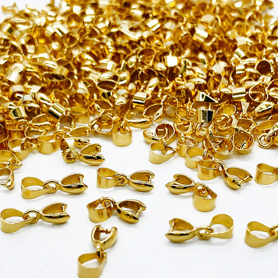 HERRAJE ✦ PORTA DIJE BAÑO DE ORO                                             1