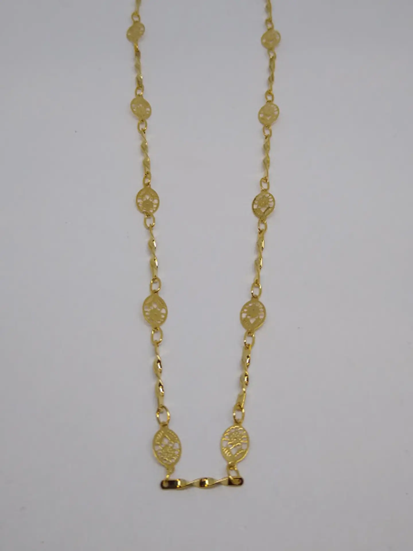 CADENA BAÑO DE ORO M01-A                             1