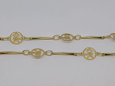 CADENA BAÑO DE ORO M02                                    