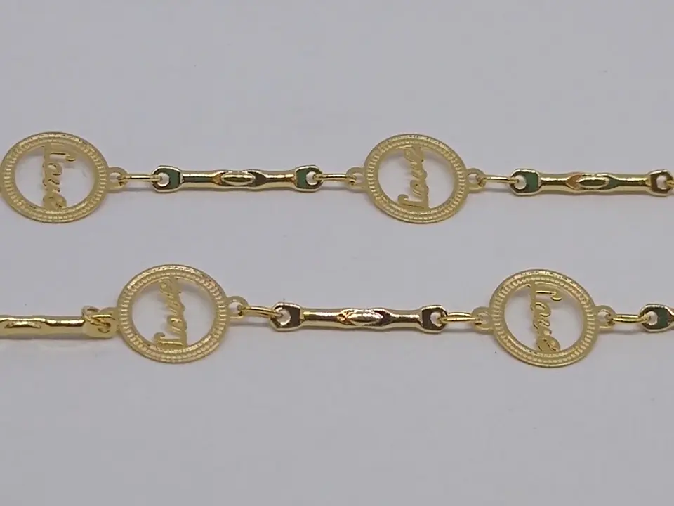 CADENA BAÑO DE ORO M04                                2