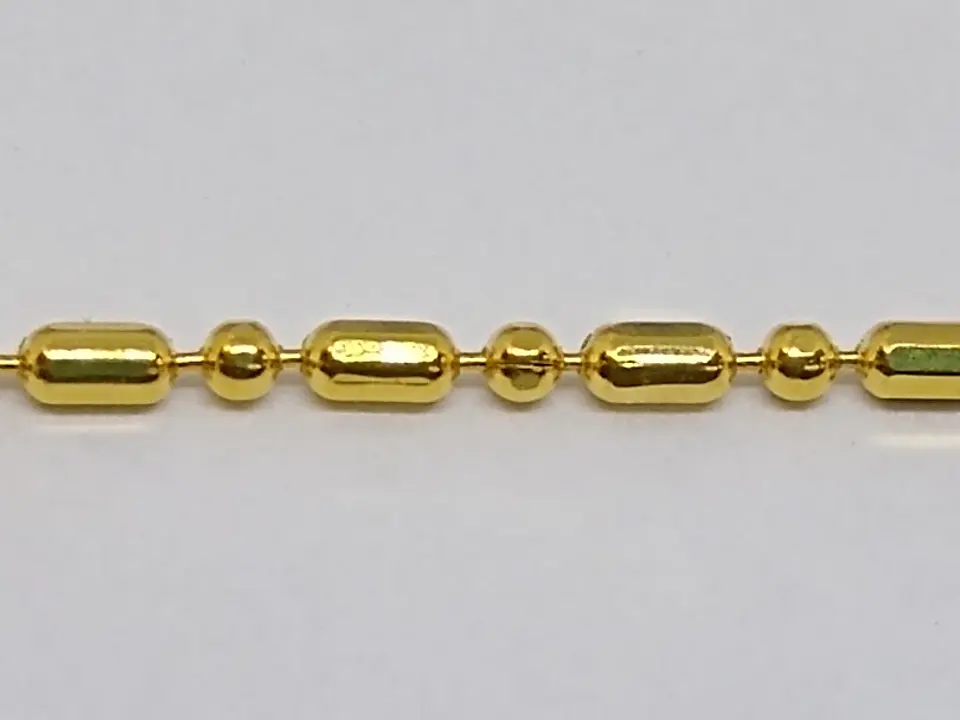 CADENA 1.5MM BAÑO DE ORO XLFPB 1