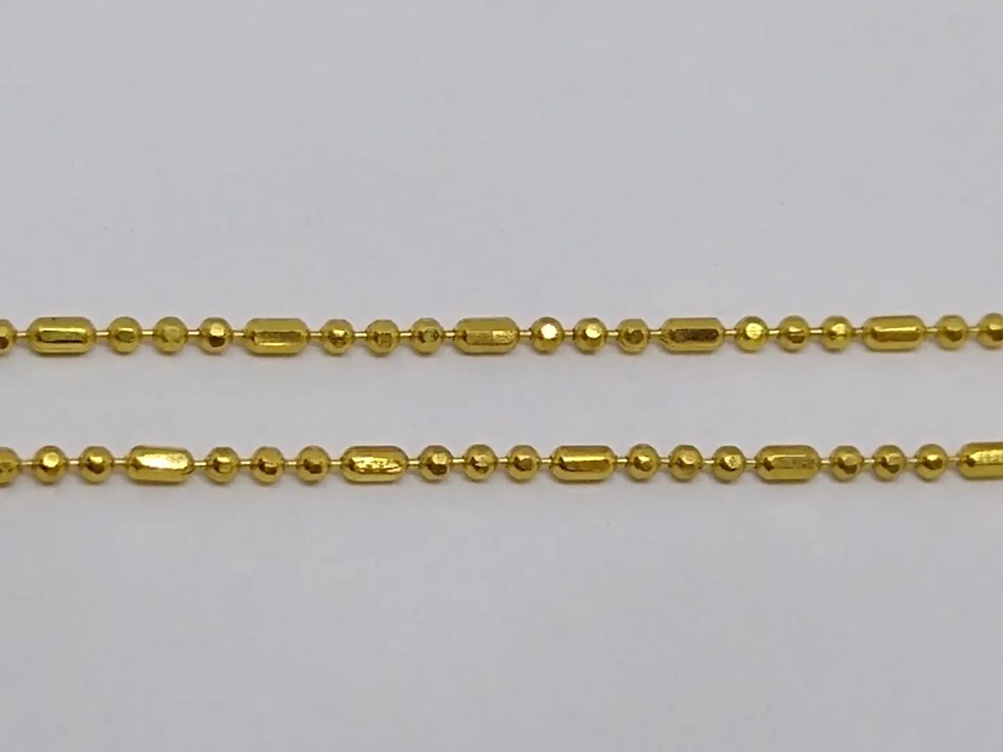 CADENA 1MM BAÑO DE ORO MFP3B 1