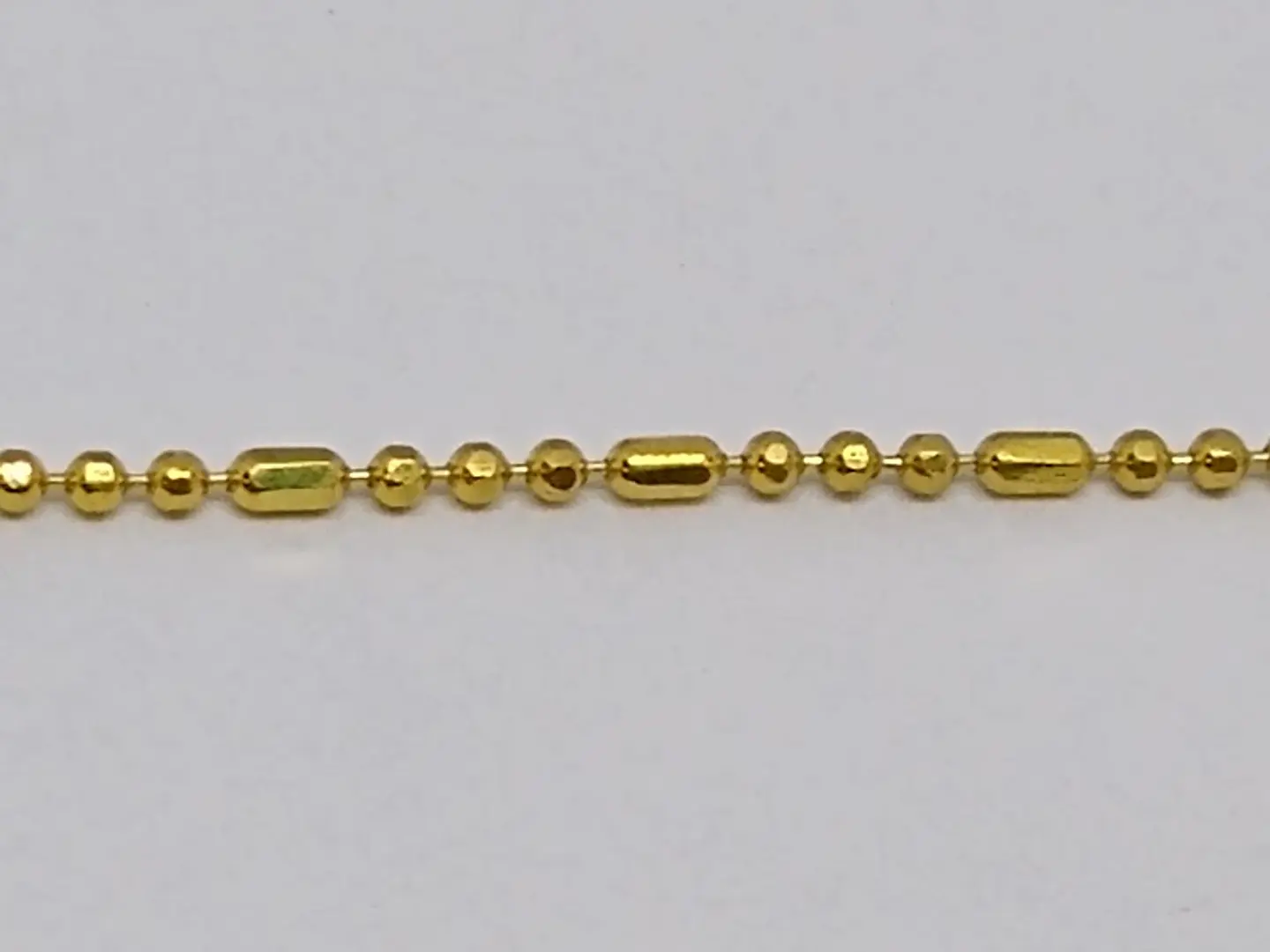 CADENA 1MM BAÑO DE ORO MFP3B 2
