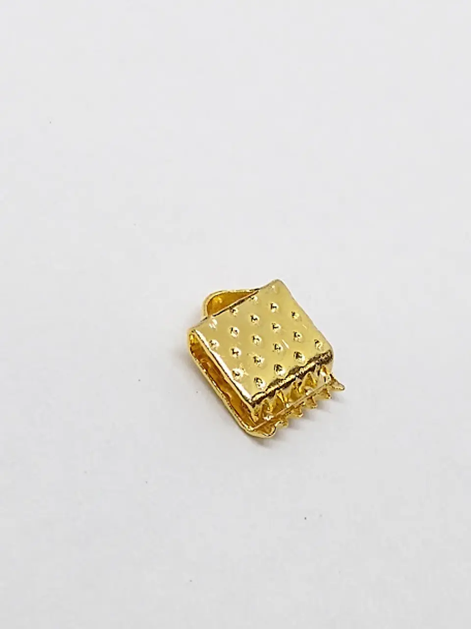 TERMINAL BAÑO DE ORO 8CM-GOLD                       1