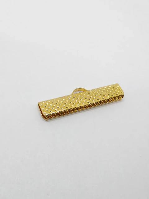 TERMINAL MALETA BAÑO DE ORO 3.5CM-GOLD                               