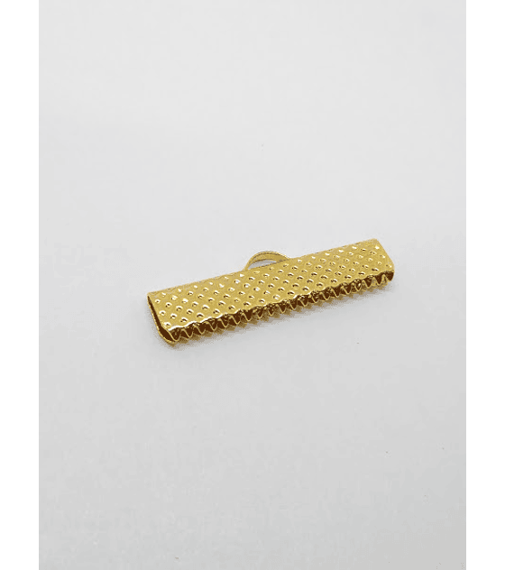 TERMINAL BAÑO DE ORO   3.5CM-GOLD                               