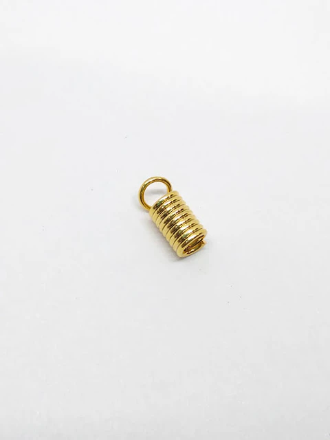 TERMINAL MALETA BAÑO DE ORO 3.8MM-GOLD                                             