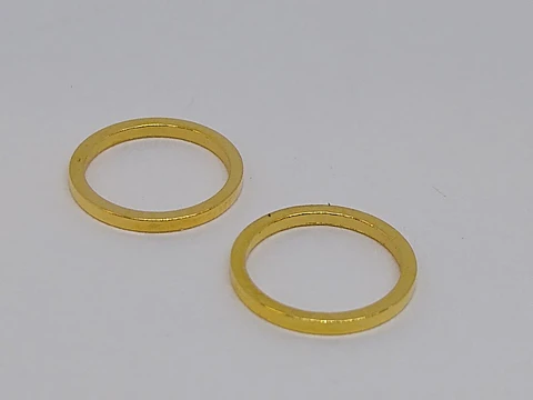 ARGOLLA BAÑO DE ORO SF-10   