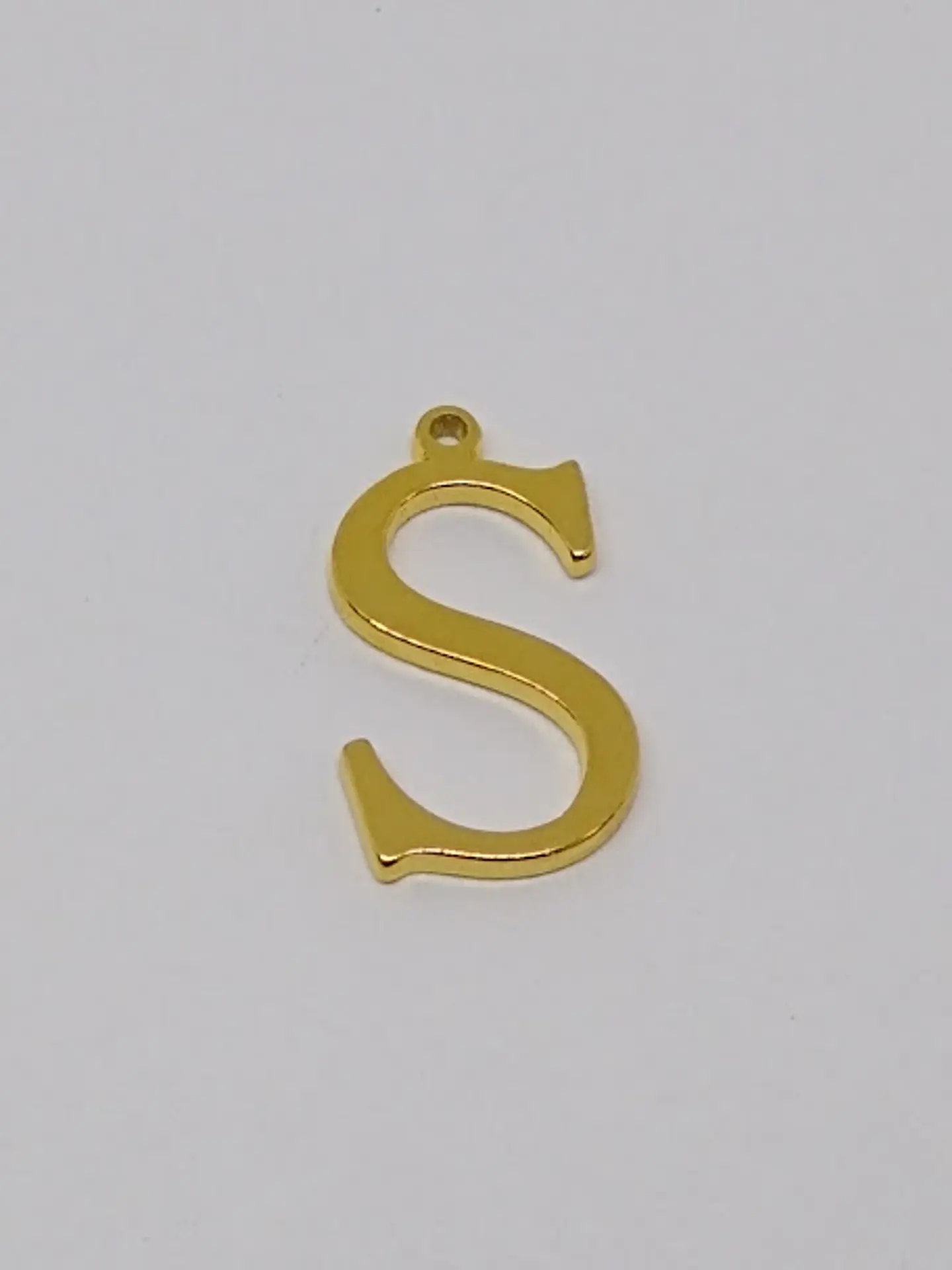 LETRA S BAÑO DE ORO T5923-S                                  1