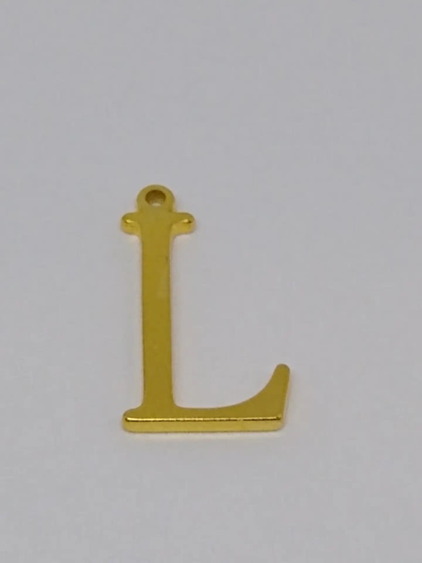LETRA L BAÑO DE ORO T5924-L                    1