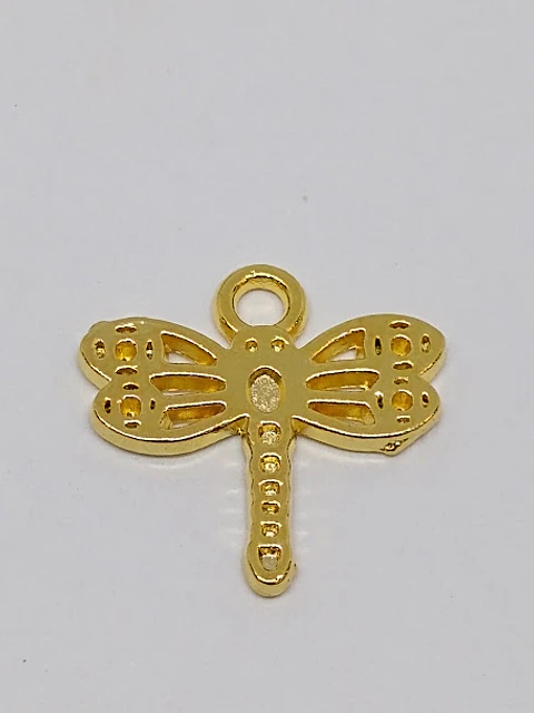LIBELULA BAÑO DE ORO T5991                               