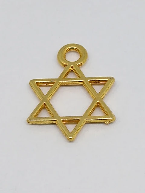 ESTRELLA DE DAVID BAÑO DE ORO T2394                                       