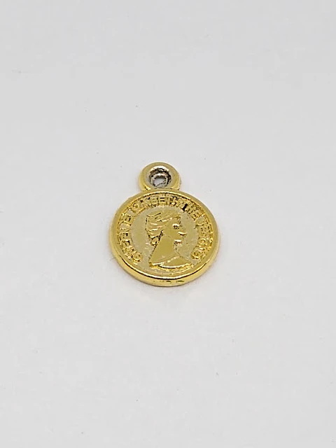 MONEDA BAÑO DE ORO T2886                                         