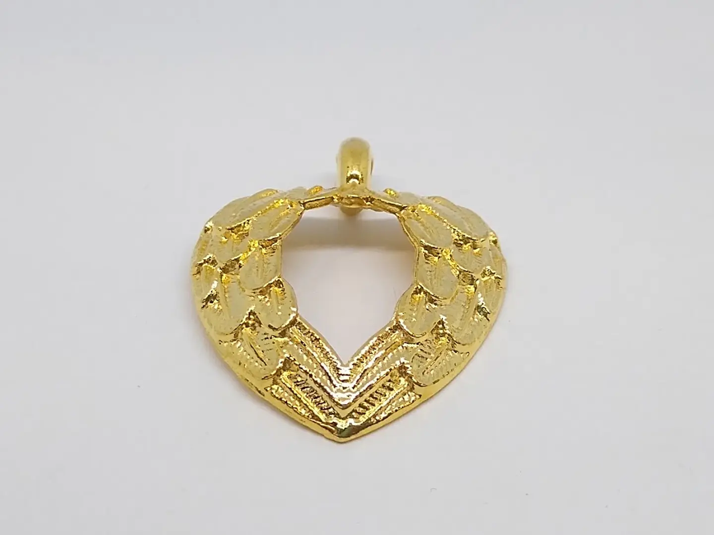 CORAZÓN BAÑO DE ORO G427-16                       1