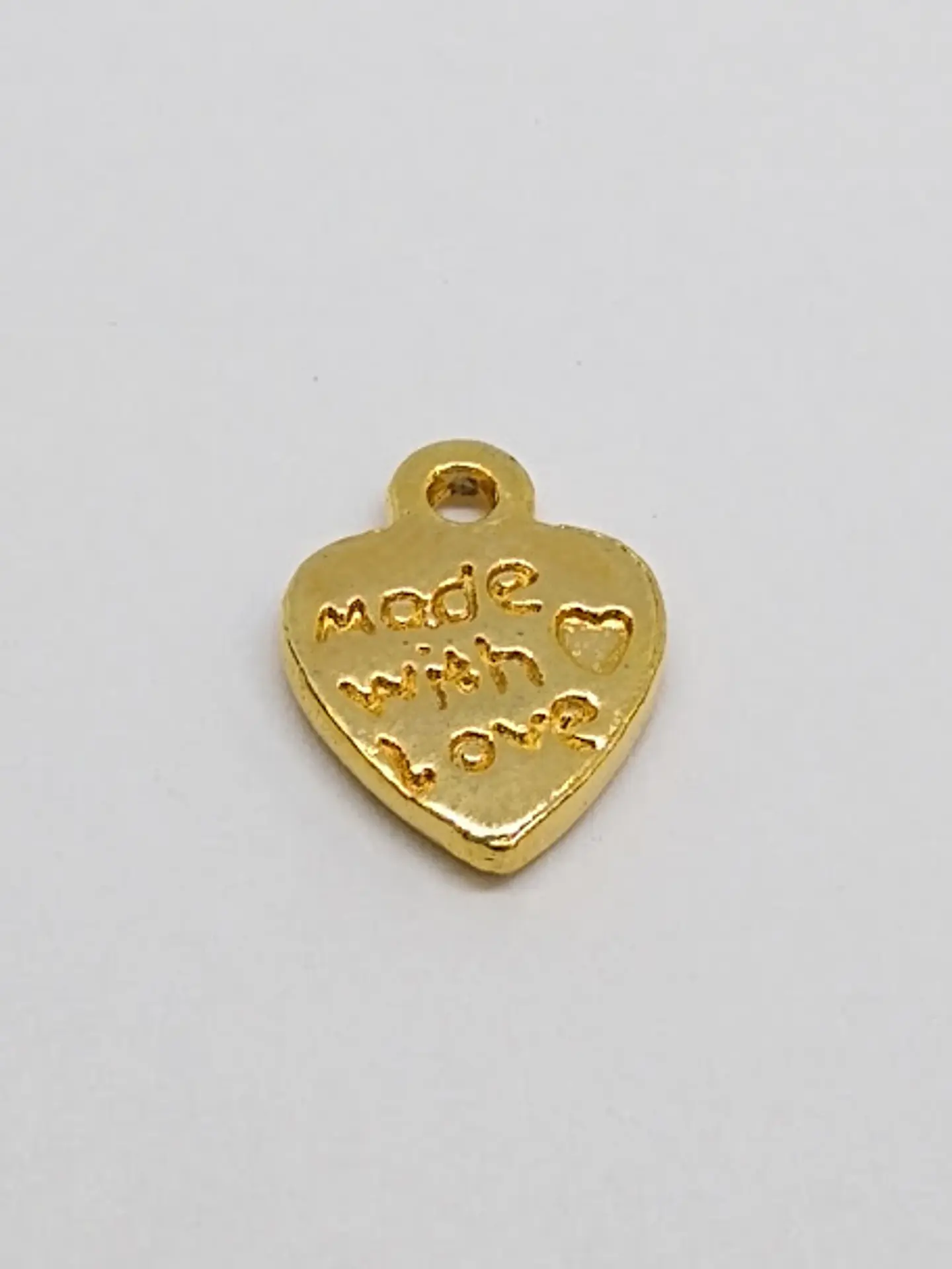 CORAZÓN FRASE BAÑO DE ORO T1924                                 1