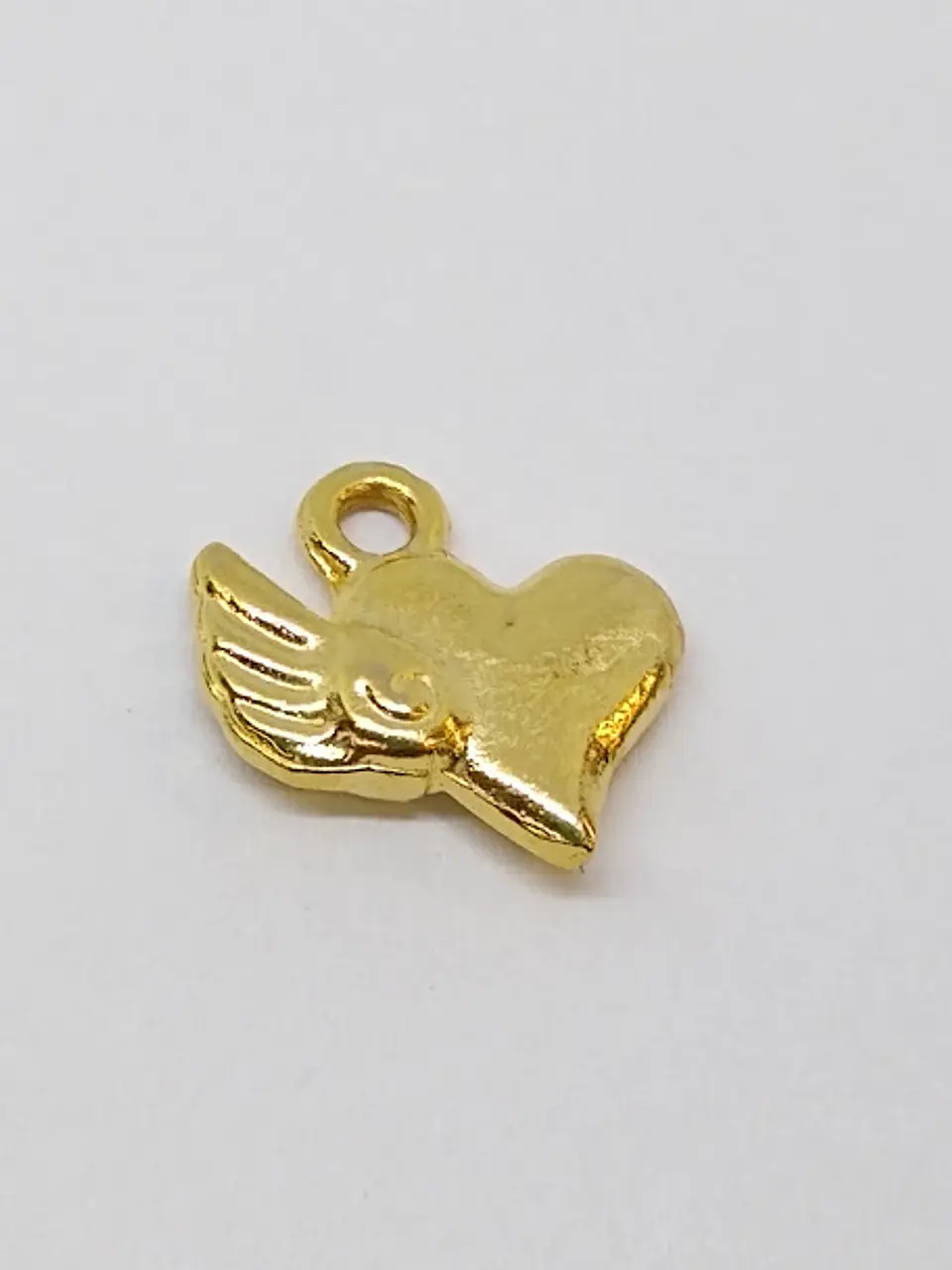 CORAZÓN CON ALA BAÑO DE ORO M-25                                         1