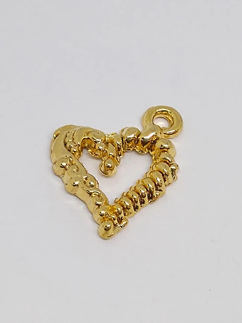 CORAZÓN BAÑO DE ORO T2150                           