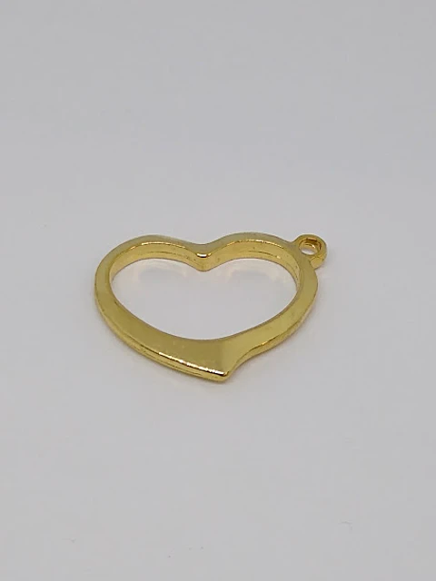 CORAZÓN BAÑO DE ORO T4025                       