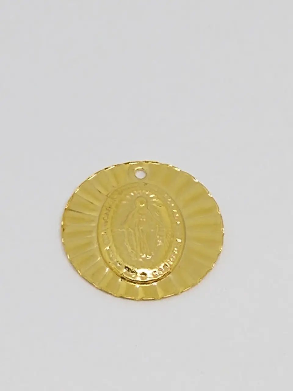 DIJE VIRGEN BAÑO DE ORO 1