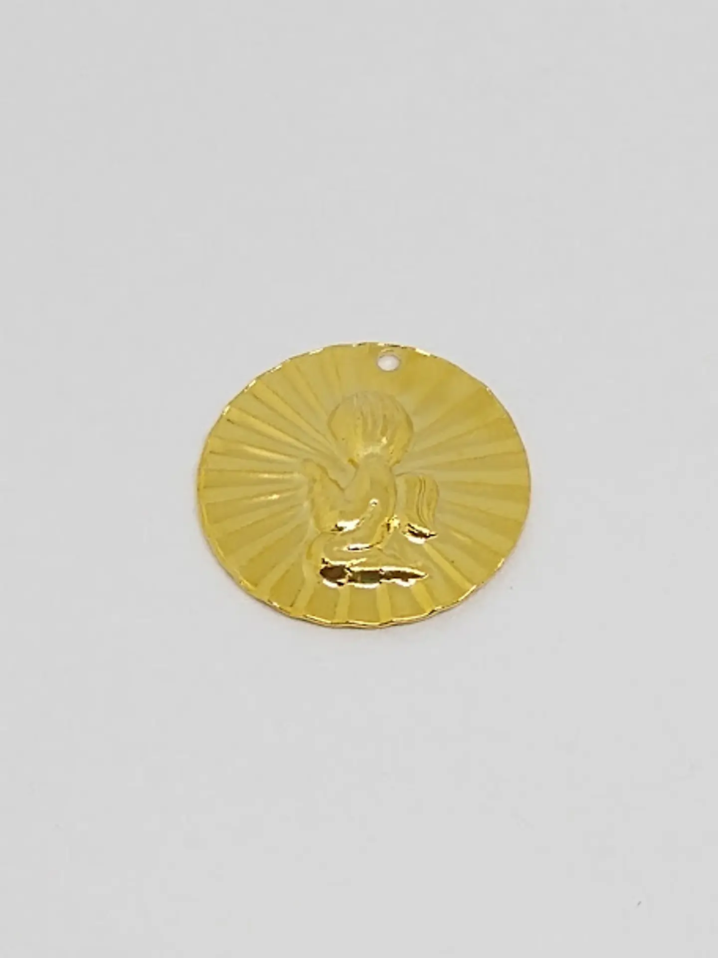 DIJE ÁNGEL BAÑO DE ORO 1