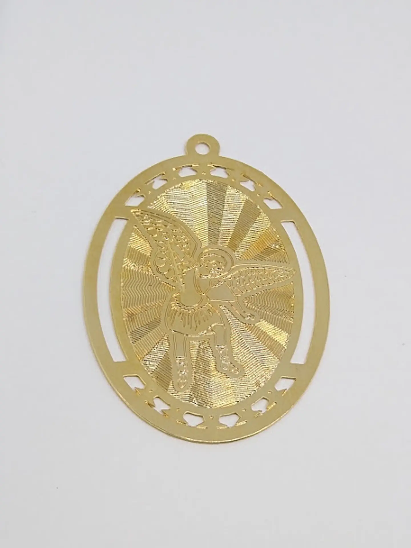 MEDALLA SAN GABRIEL BAÑO DE ORO 1