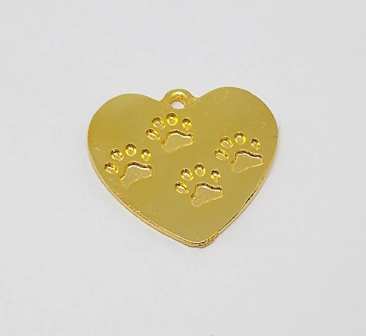 DIJE CORAZÓN BAÑO DE ORO T3263-1                              1