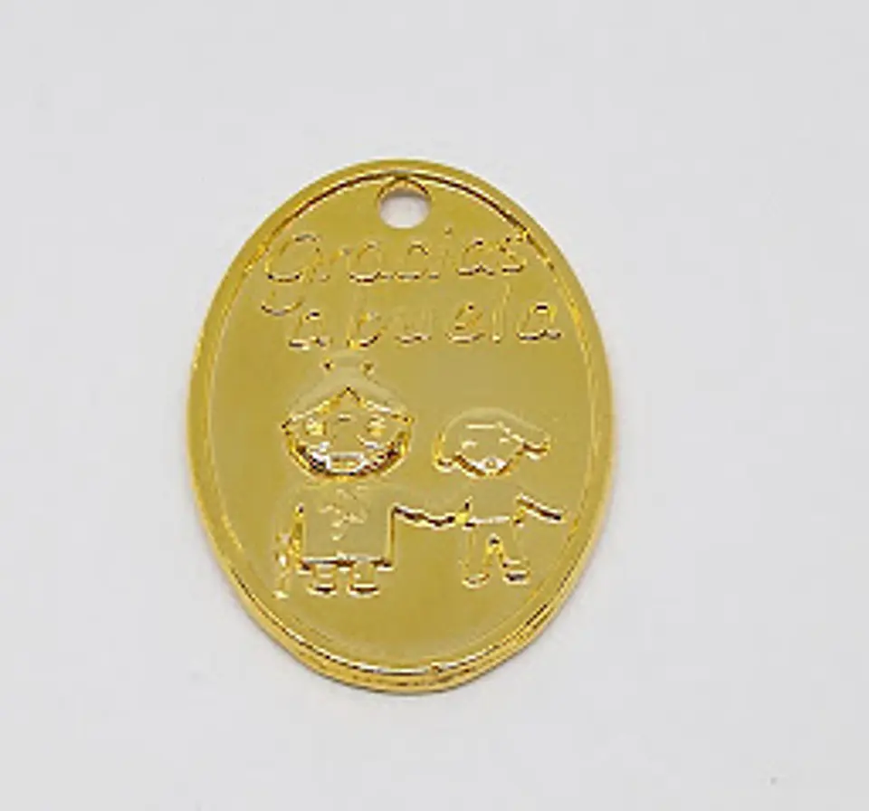 GRACIAS ABUELA BAÑO DE ORO T4392                                          1
