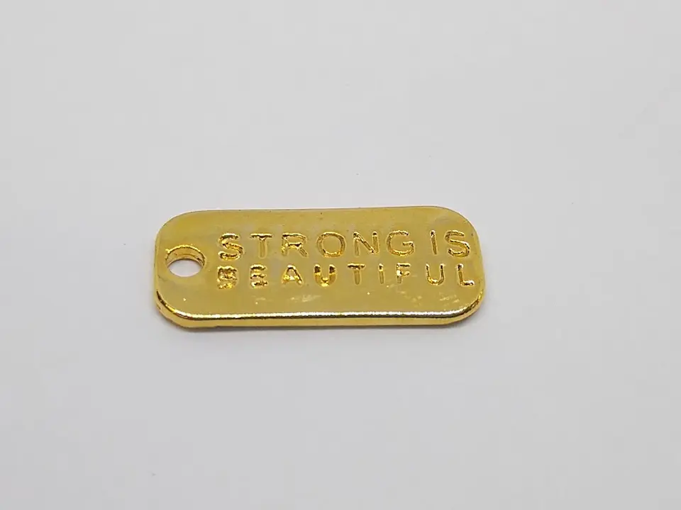 PLACA FRASE BAÑO DE ORO T2855                                      1
