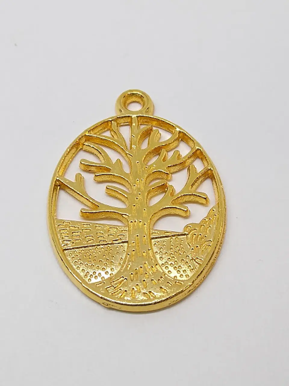 ÁRBOL OVALADO BAÑO DE ORO T3827                              1
