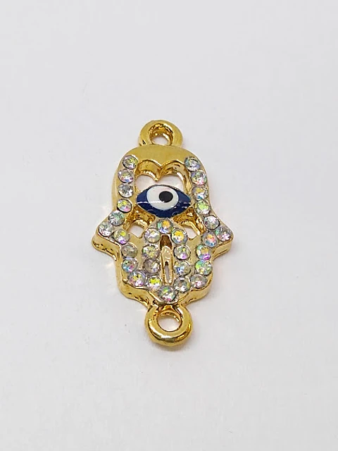 MANO HAMSA BAÑO DE ORO W-901                              