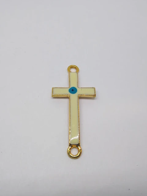 CRUZ OJO BAÑO DE ORO T2864                                    
