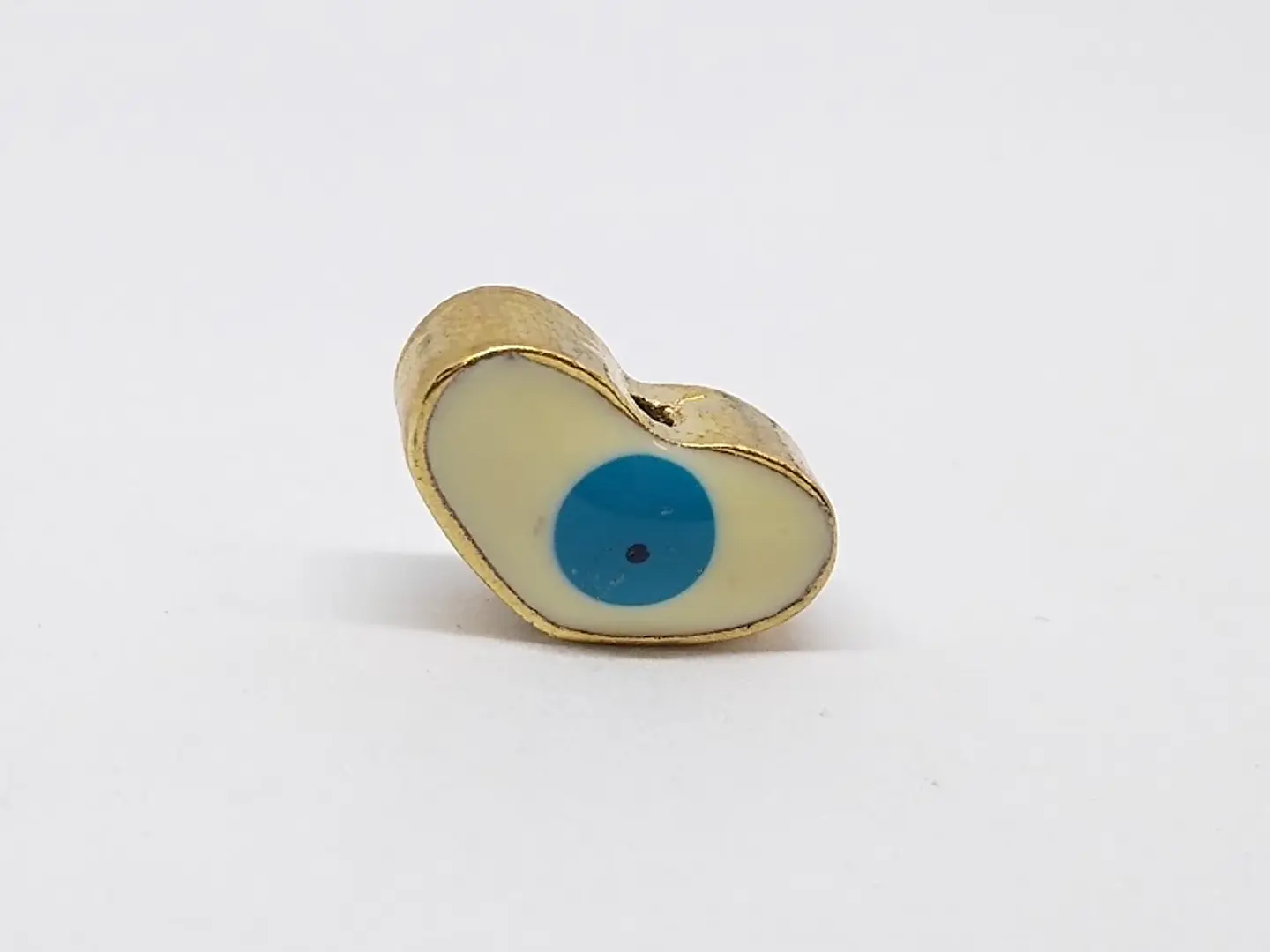 CORAZÓN OJO TURCO BAÑO DE ORO T2689                          1