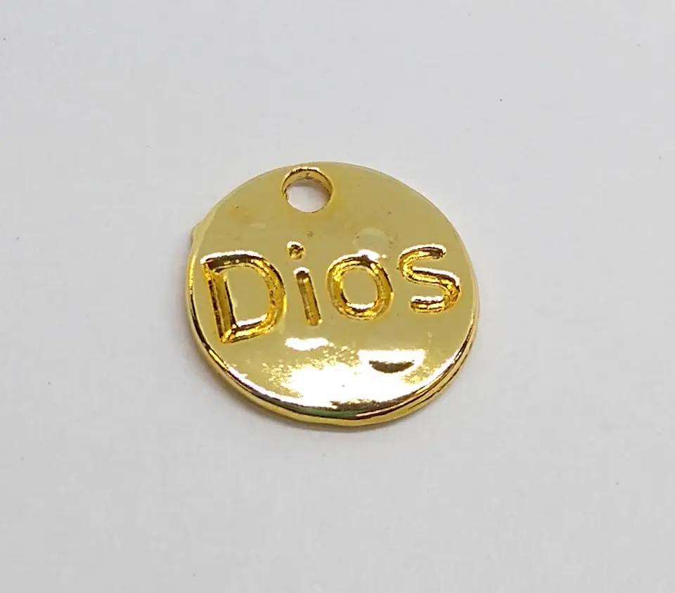 DIJE MONEDA DIOS T2632                             1