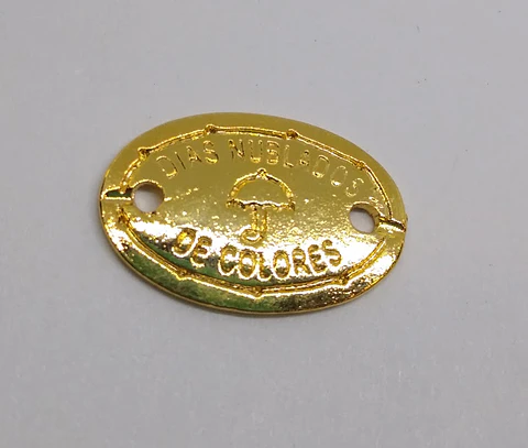 PLACA BAÑO DE ORO T4397                                