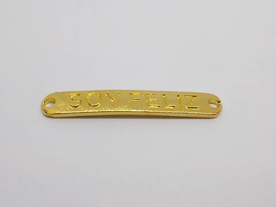 PLACA FRASE BAÑO DE ORO T4407                                 1